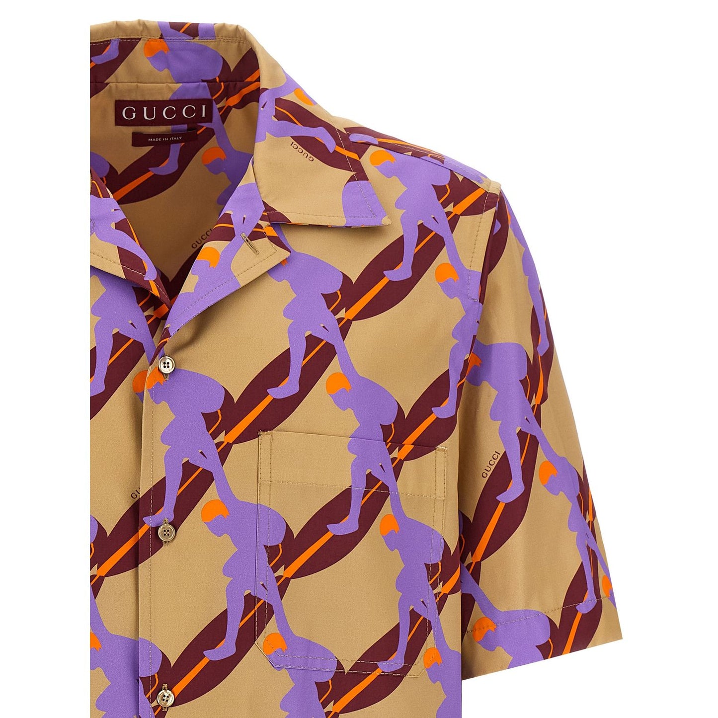 Gucci Multicolor Cotton Blouse