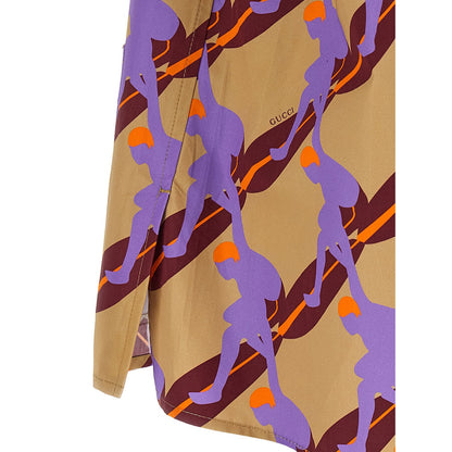 Gucci Multicolor Cotton Blouse