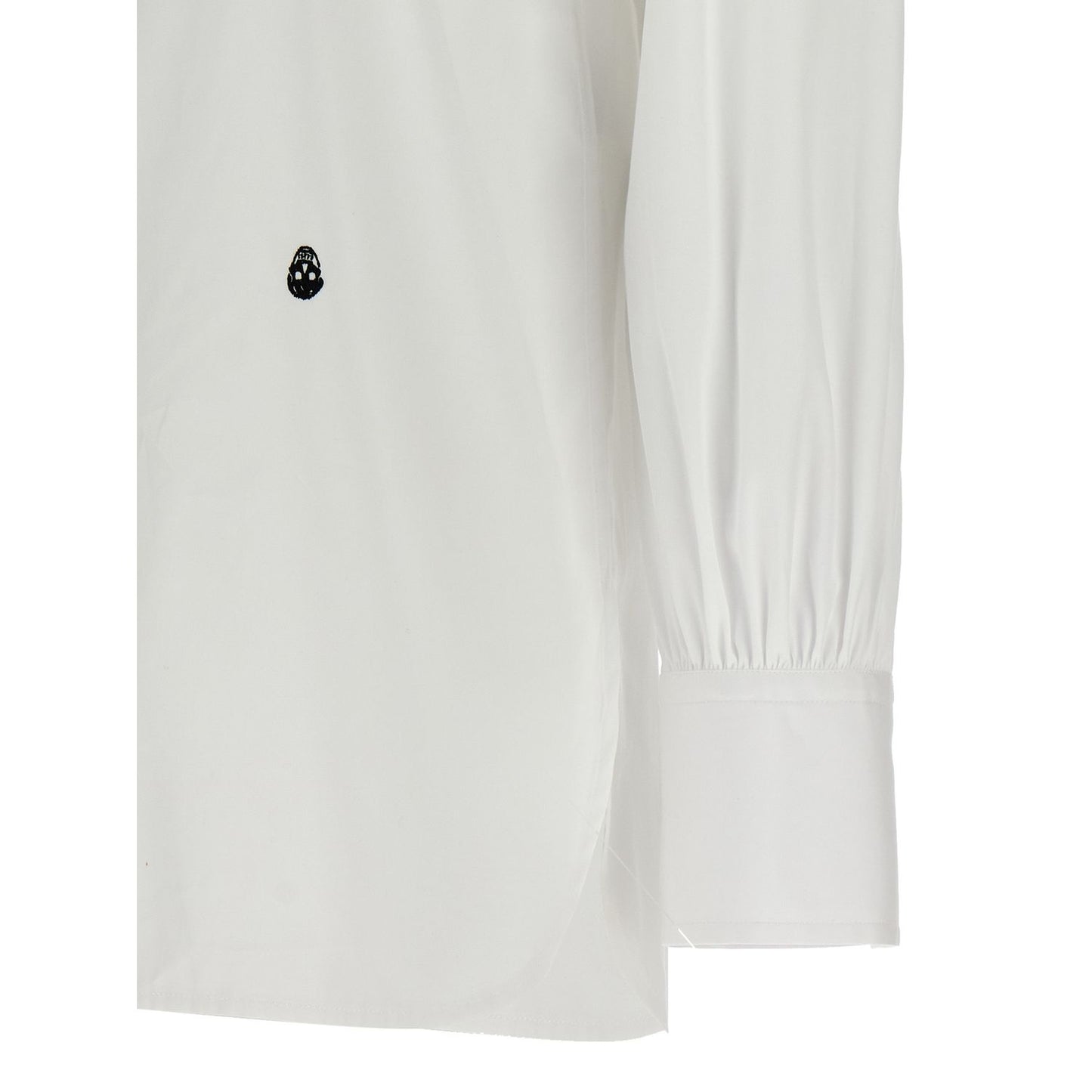 Alexander McQueen White Cotton Blouse