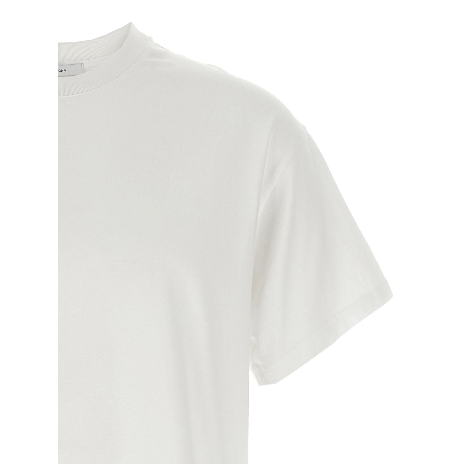 Givenchy White Cotton T-Shirt