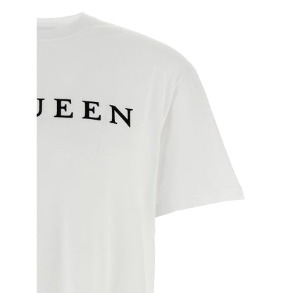 Alexander McQueen Bicolor Cotton T-Shirt