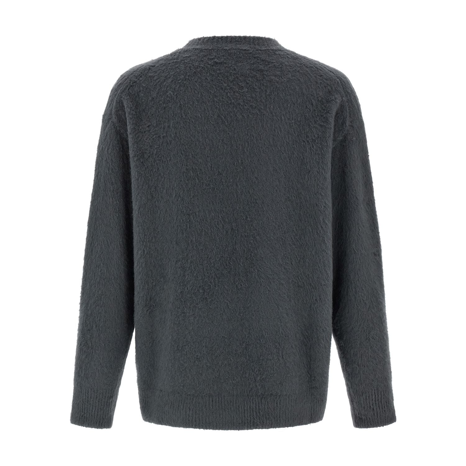 Roberto Collina Gray Cotton Cardigan