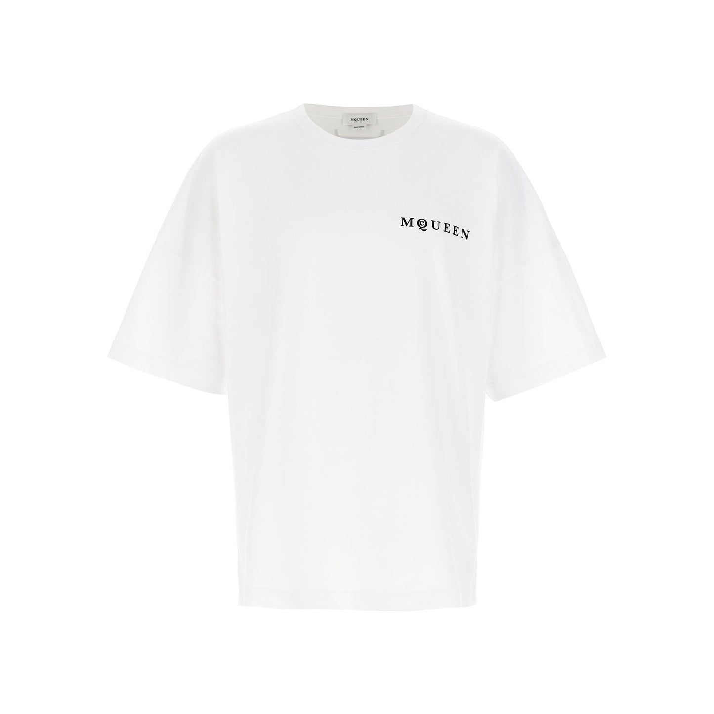 Alexander McQueen Bicolor Cotton T-Shirt