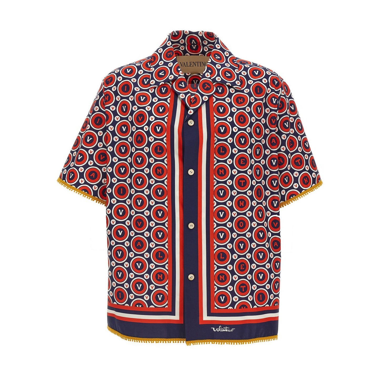 Valentino Garavani Multicolor Cotton Blouse