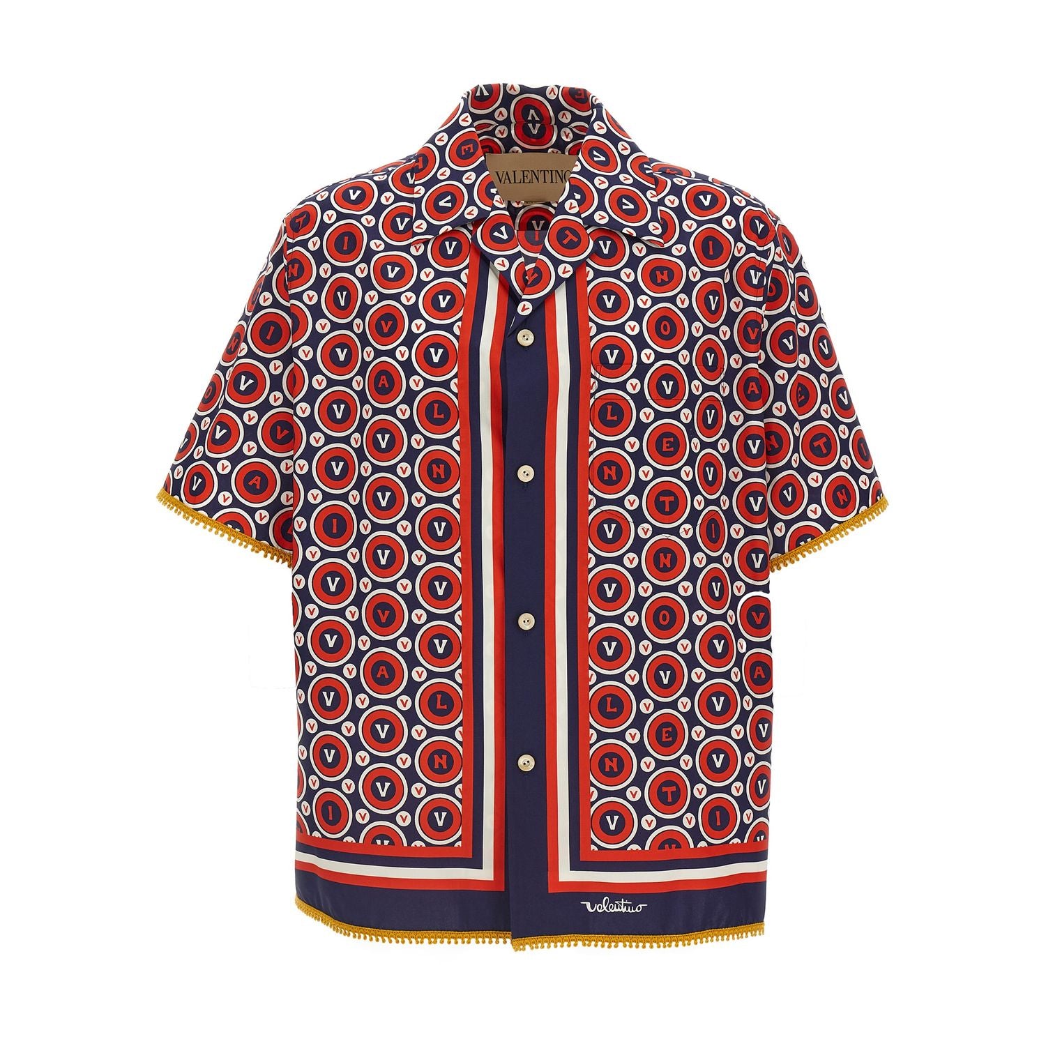 Valentino Garavani Multicolor Cotton Blouse