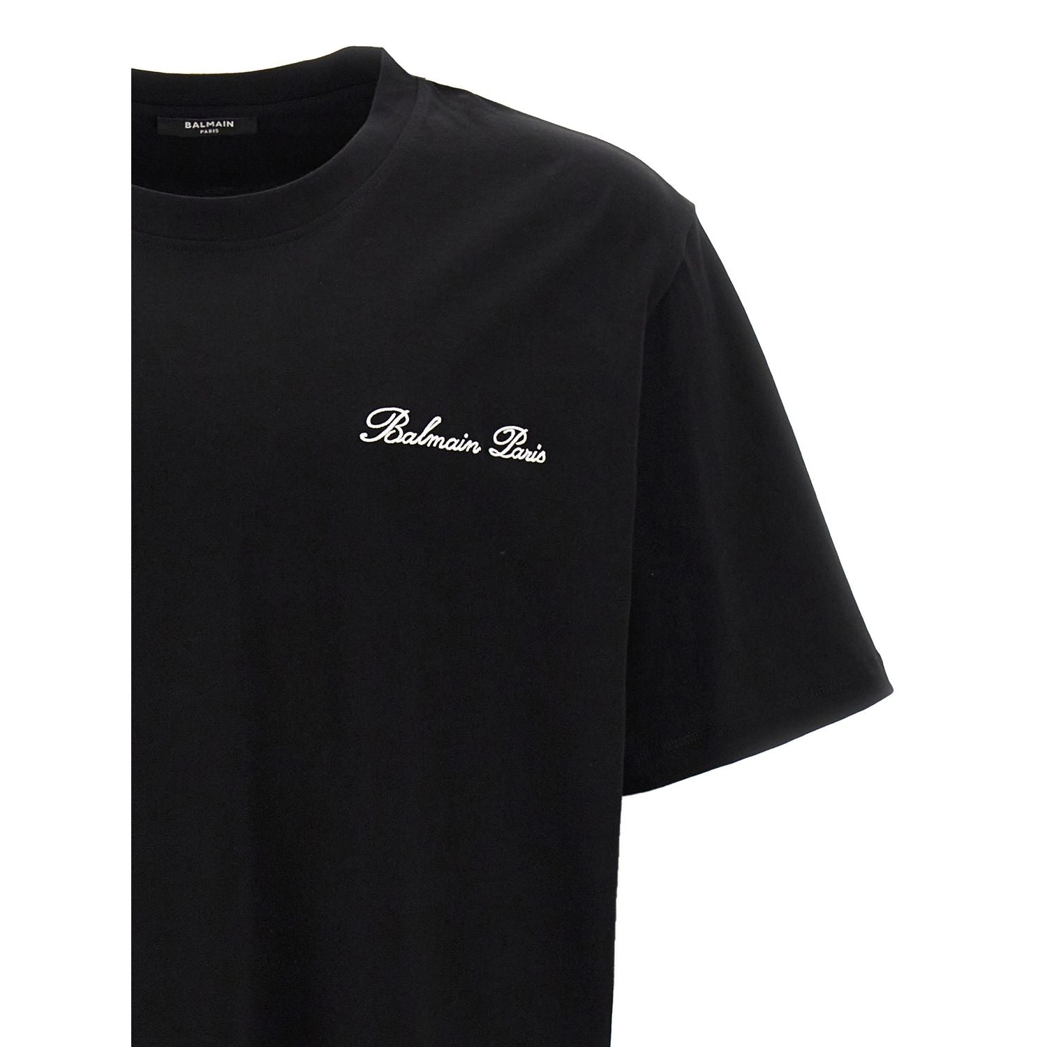 Balmain Bicolor Cotton T-Shirt