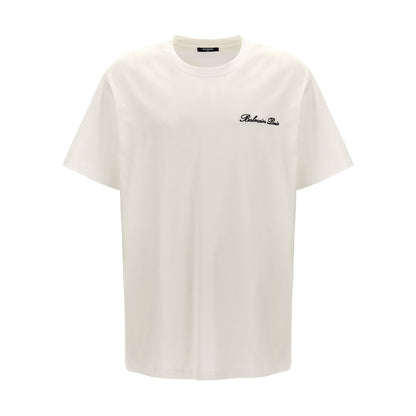 Balmain Bicolor Cotton T-Shirt