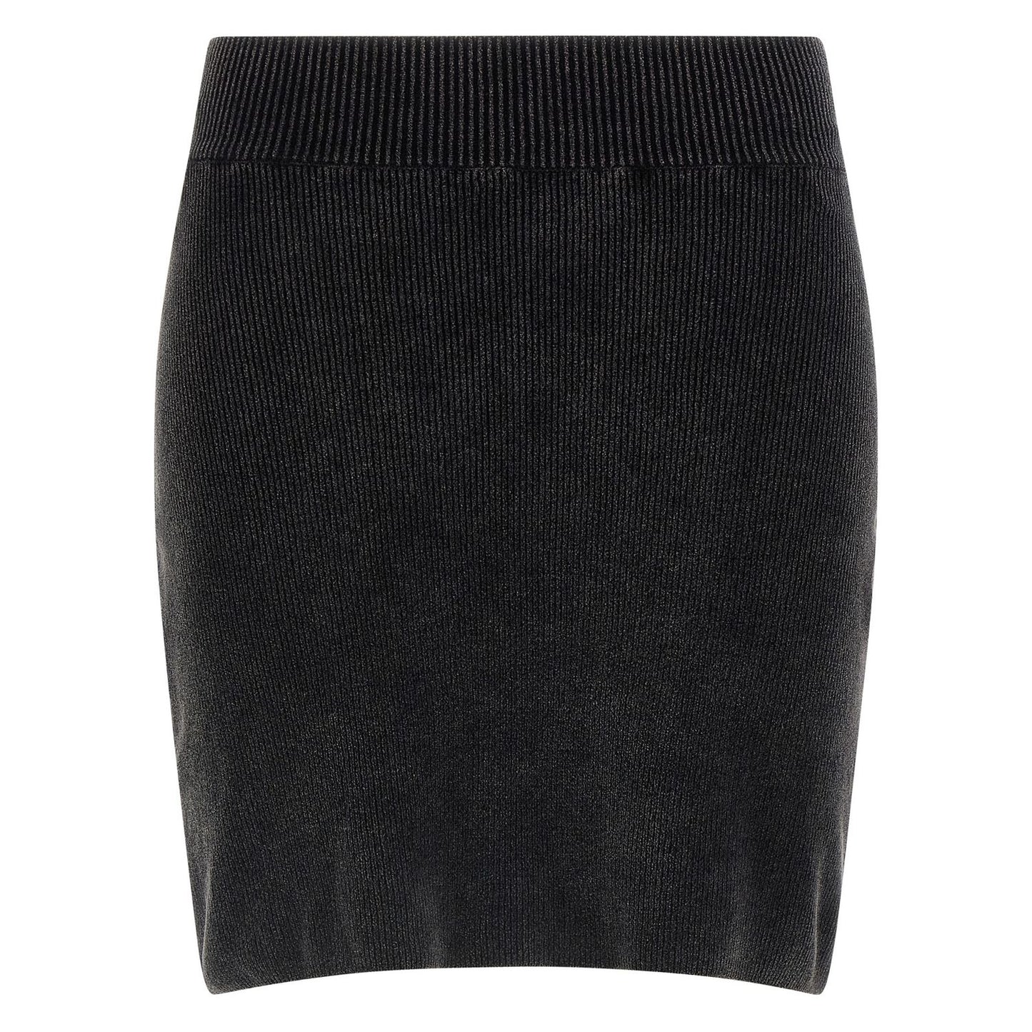 Alexander Wang Black Cotton Long Skirt