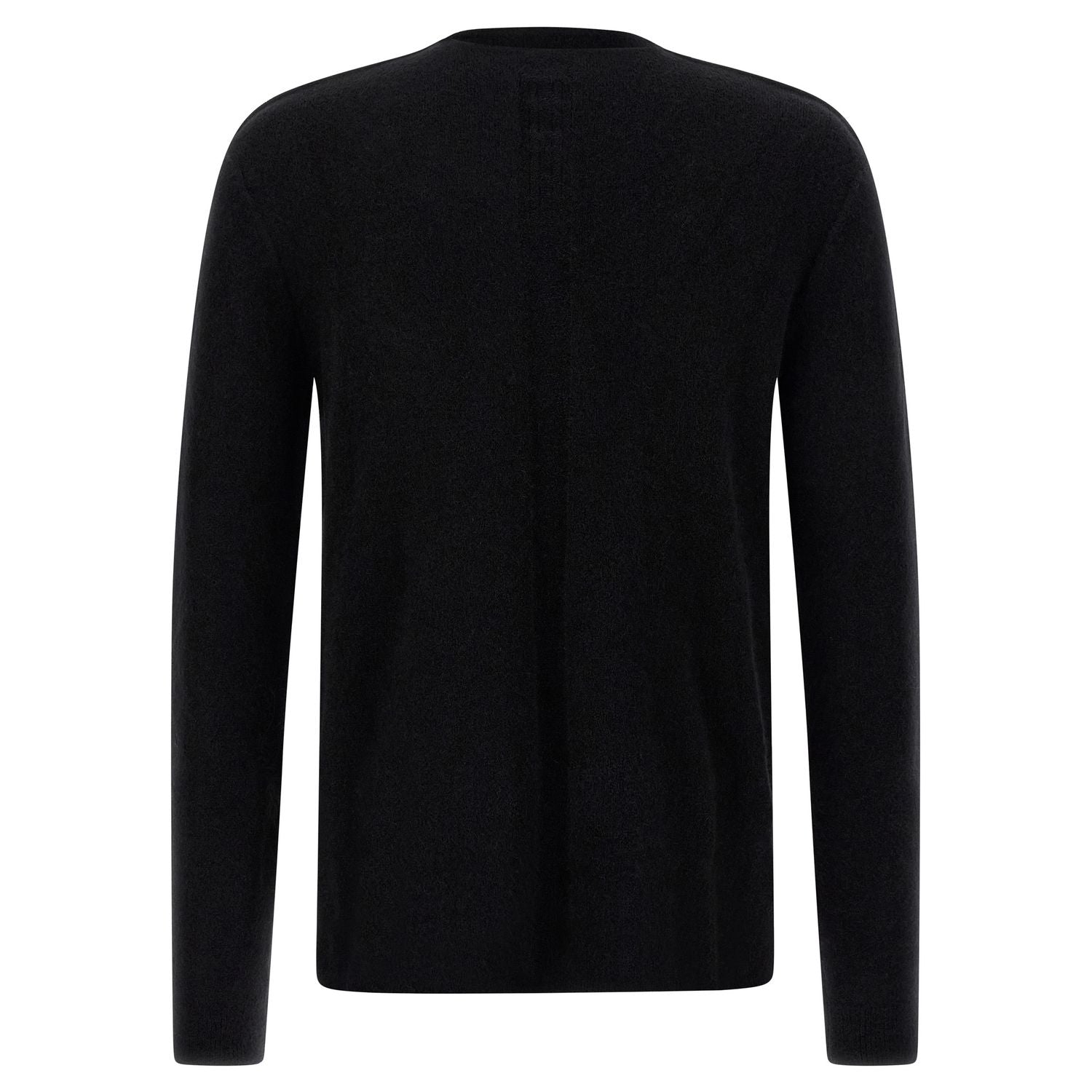 Rick Owens Black Wool Cardigan
