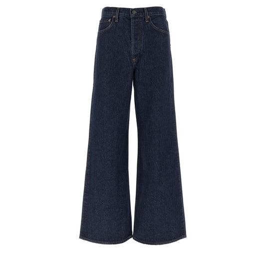 Agolde Blue Cotton Jeans Denim