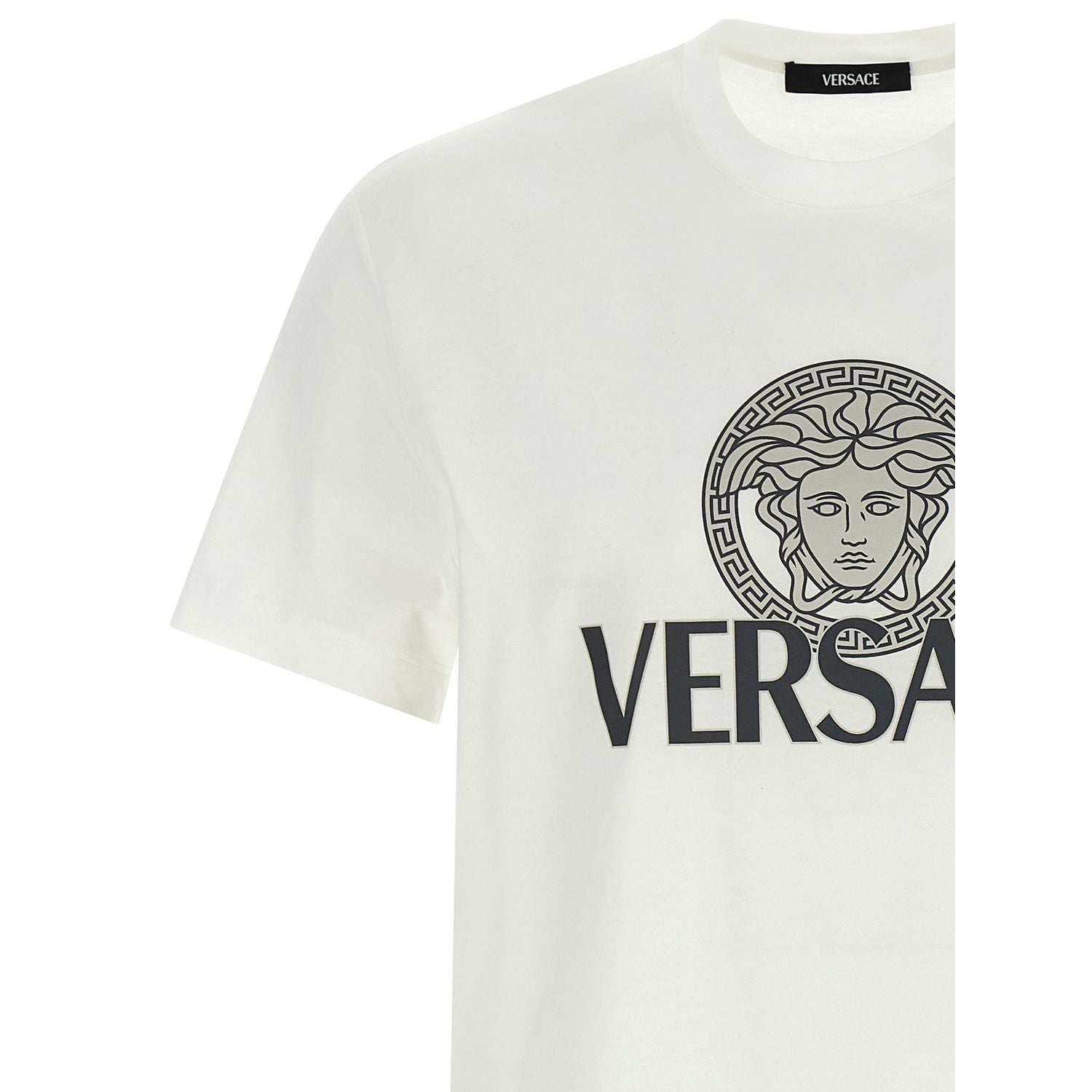 Versace Bicolor Cotton T-Shirt