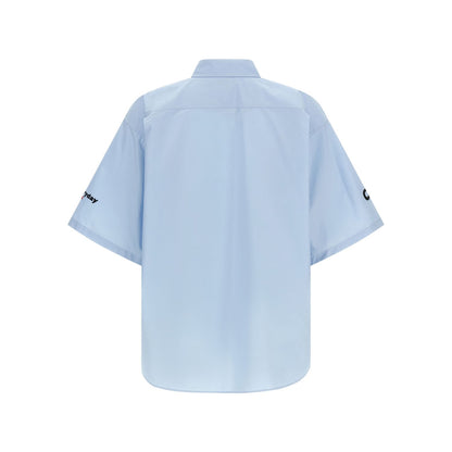 Balenciaga Blue Cotton Blouse