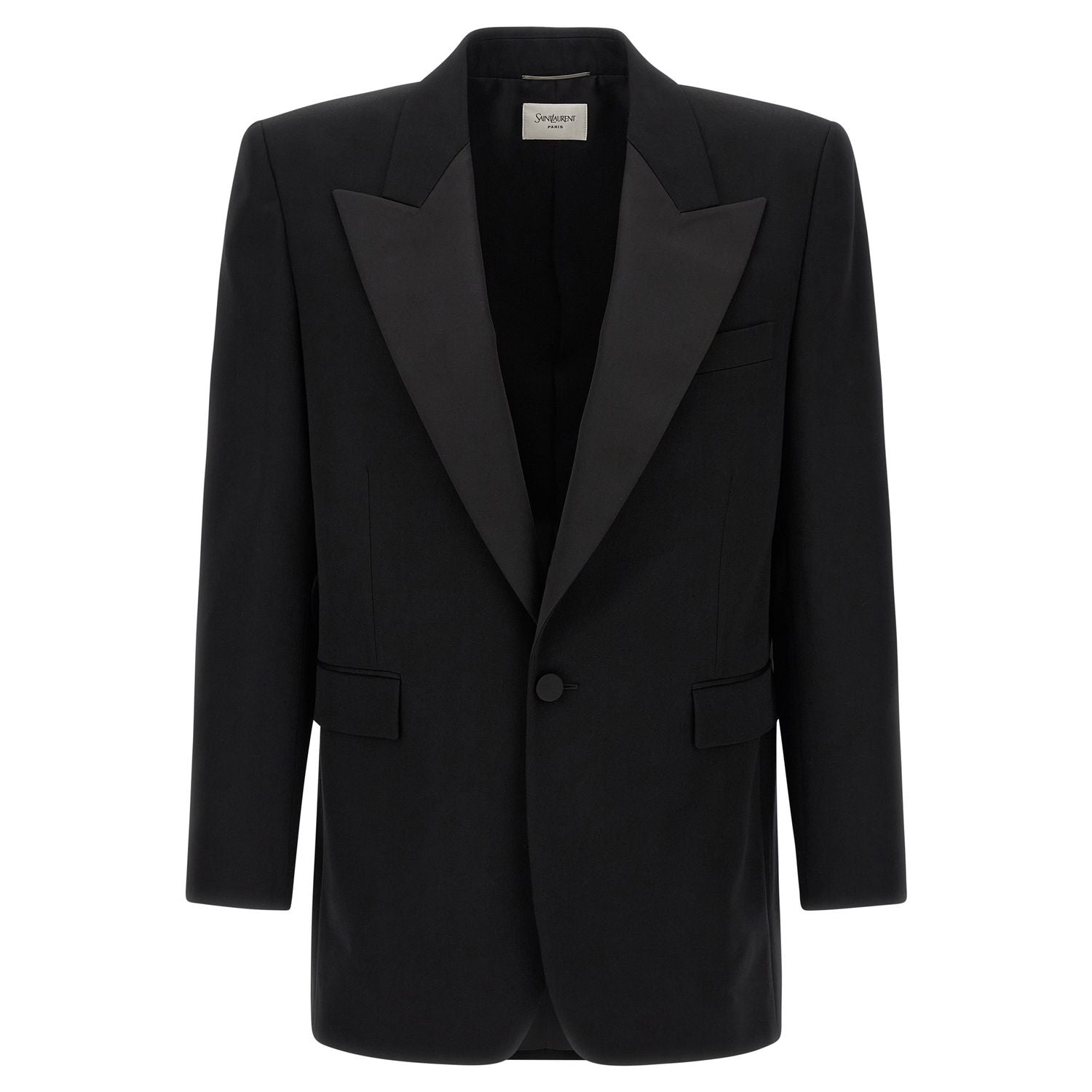 Saint Laurent Black Wool Blazer