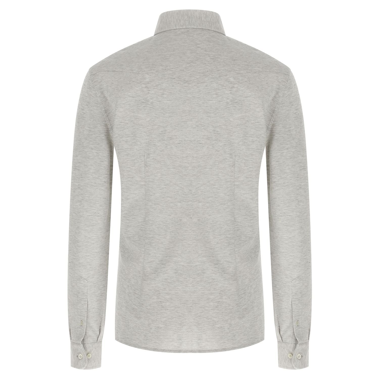 Brunello Cucinelli Gray Cotton Blouse