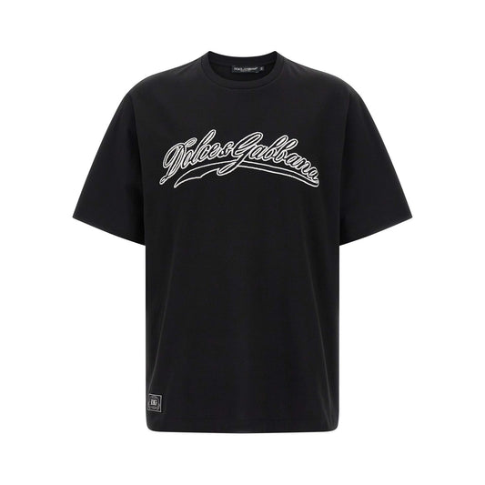 Dolce & Gabbana Bicolor Cotton T-Shirt