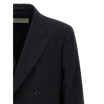 Dries Van Noten Black Wool Blazer