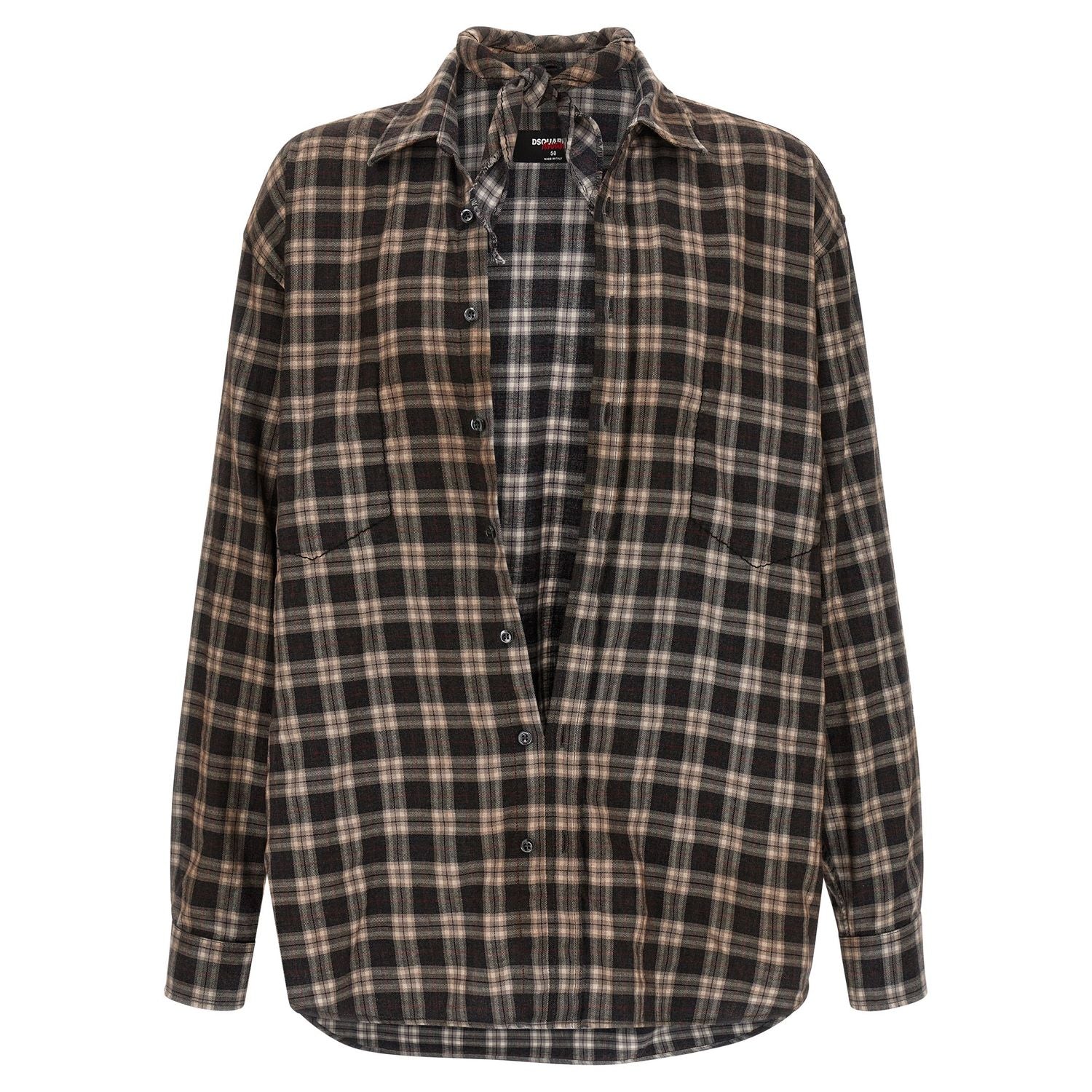 Dsquared² Multicolor Cotton Blouse