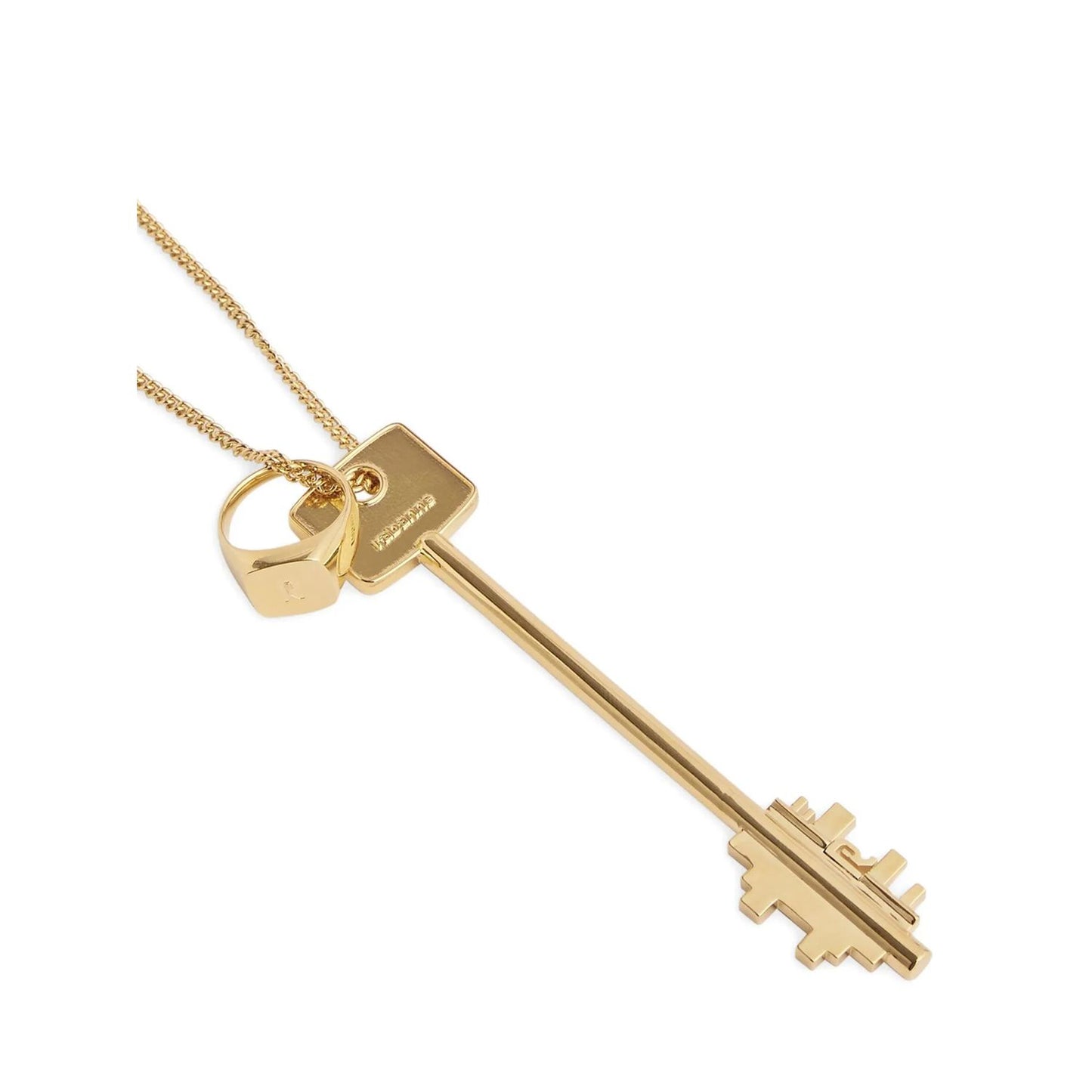 Paco Rabanne Gold Brass Necklace