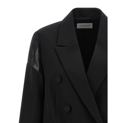 Armarium Black Virgin Wool Blazer