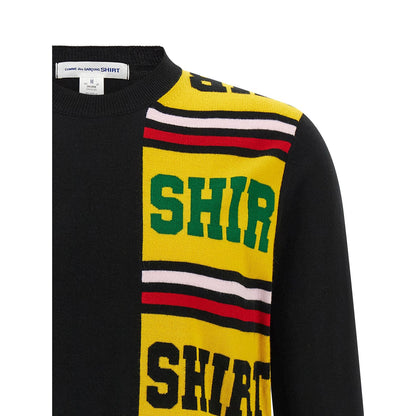 Comme Des Garçons Black Acetate Cardigan