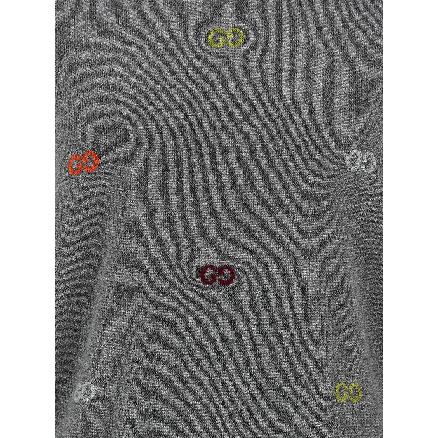 Gucci Gray Cashmere Cardigan