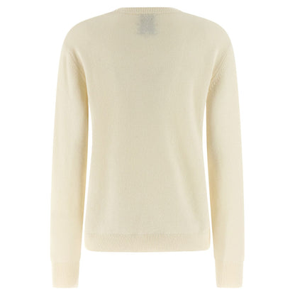 MC2 Saint Barth White Wool Cardigan