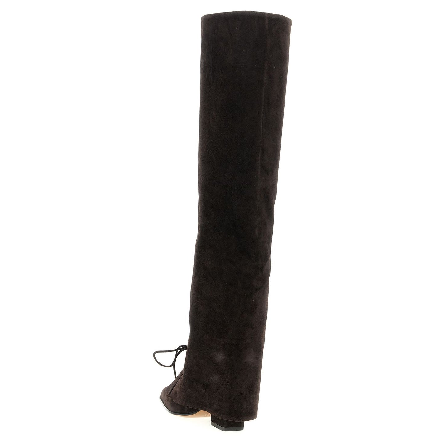 Paris Texas Brown Calfskin Over The Knee