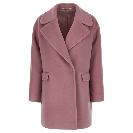 Tagliatore Multicolor Virgin Wool Coat