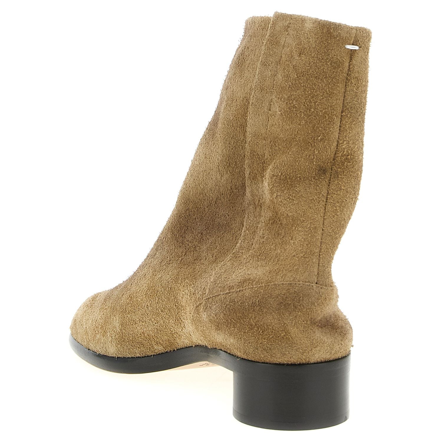 Maison Margiela Beige Calfskin Ankle Boots