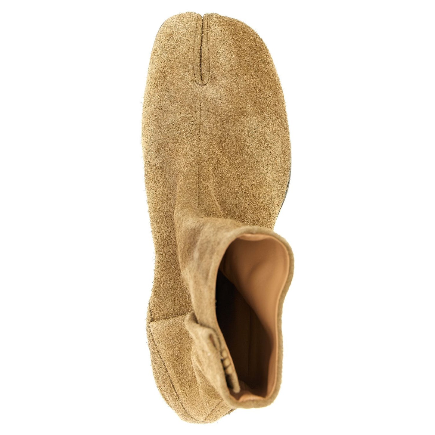 Maison Margiela Beige Calfskin Ankle Boots