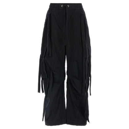 Dolce & Gabbana Black Cotton Cargo Pants