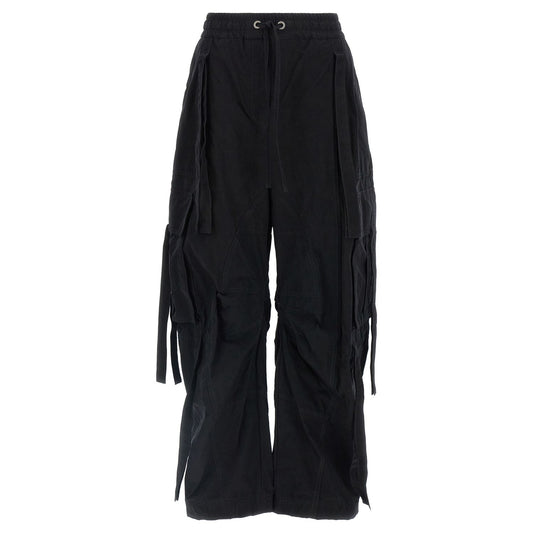 Dolce & Gabbana Black Cotton Cargo Pants