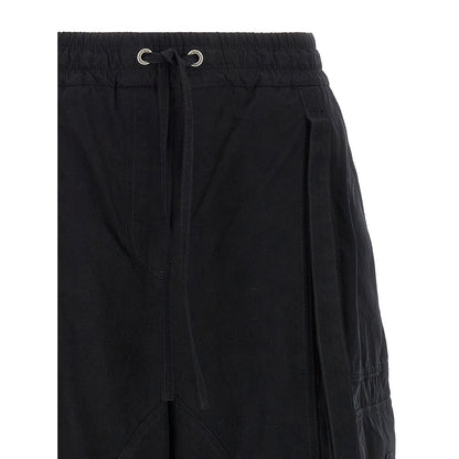 Dolce & Gabbana Black Cotton Cargo Pants