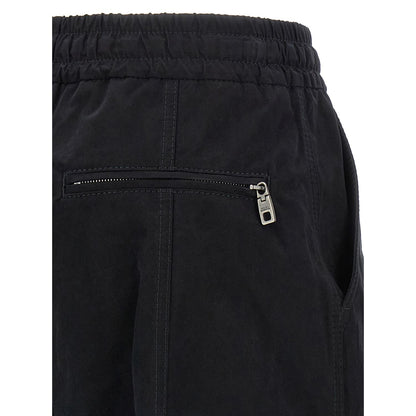 Dolce & Gabbana Black Cotton Cargo Pants