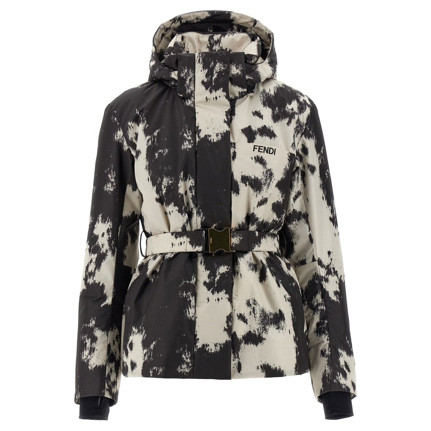 Fendi Multicolor Polyester Shell Jacket