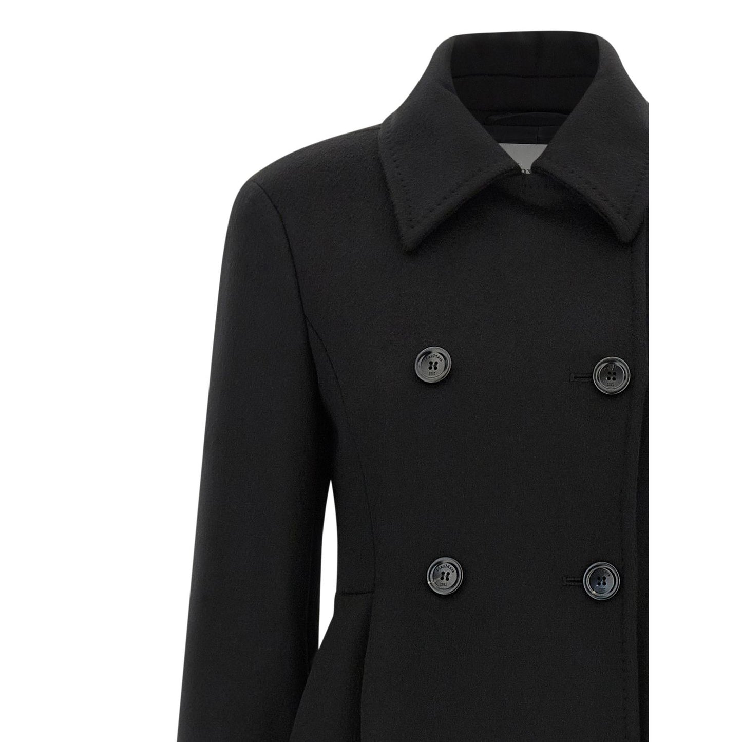 Max Mara Black Wool Coat