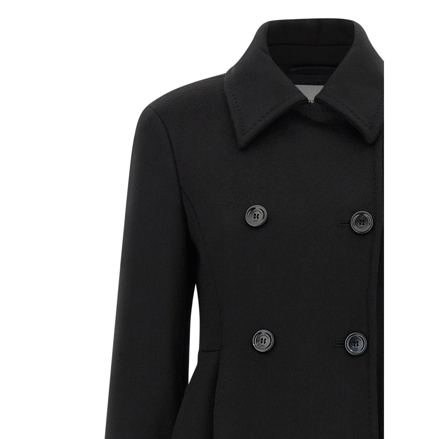 Max Mara Black Wool Coat
