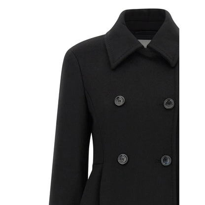 Max Mara Black Wool Coat