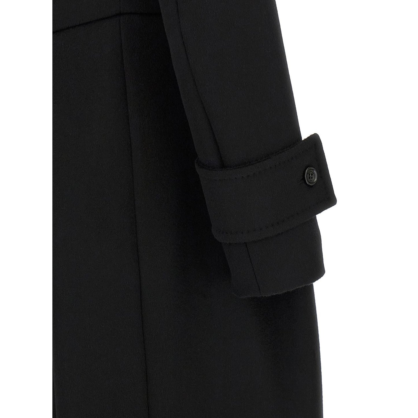 Max Mara Black Wool Coat