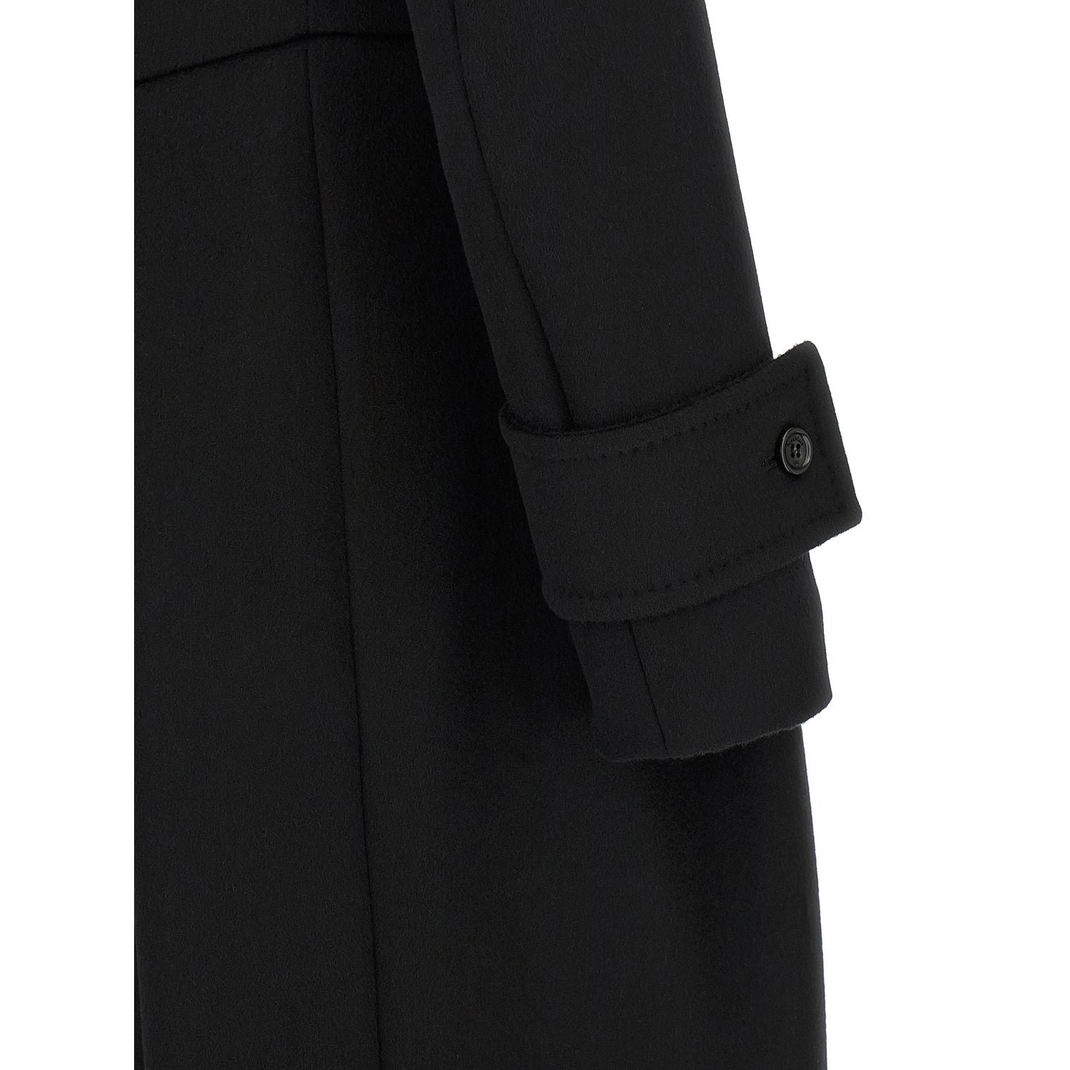 Max Mara Black Wool Coat