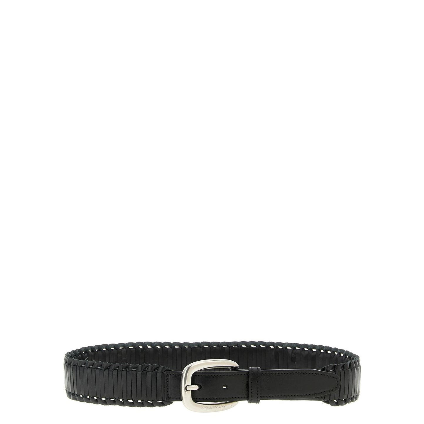 Golden Goose Black Cowhide Regular Belt