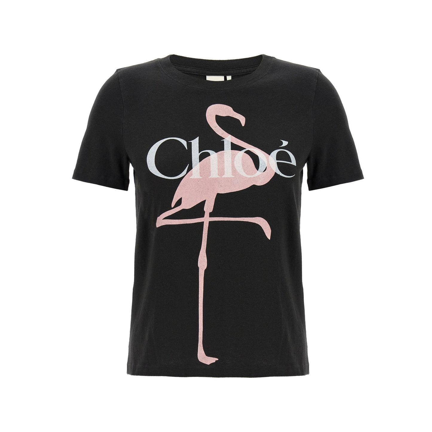 Chloé Black Cotton T-Shirt