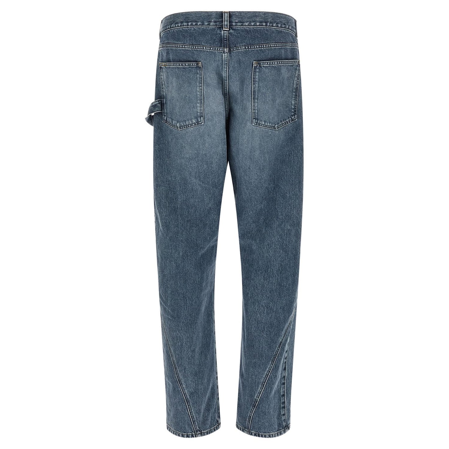 J.W.Anderson Blue Cotton Jeans Denim