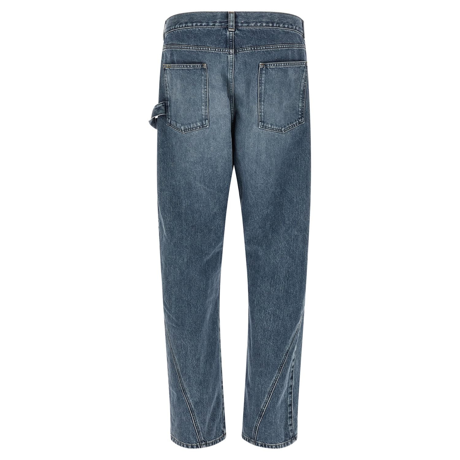 J.W.Anderson Blue Cotton Jeans Denim