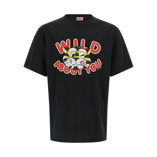 Kenzo Black Cotton T-Shirt