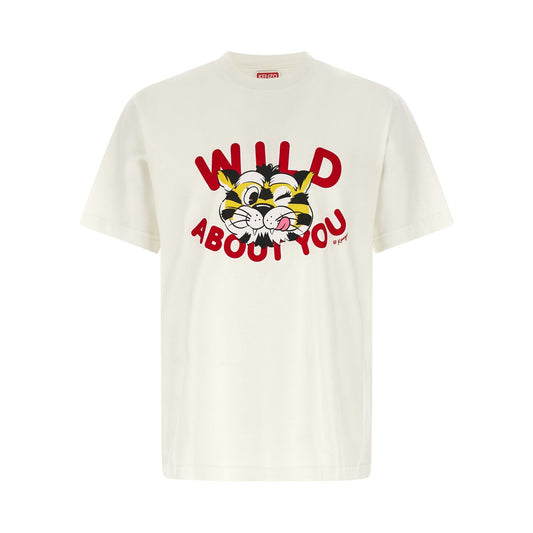 Kenzo White Cotton T-Shirt