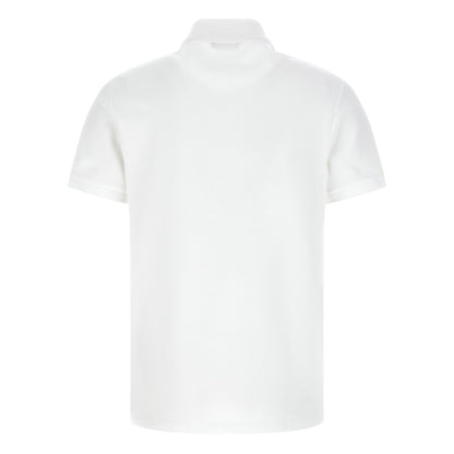 Balmain Bicolor Cotton Polo Shirt