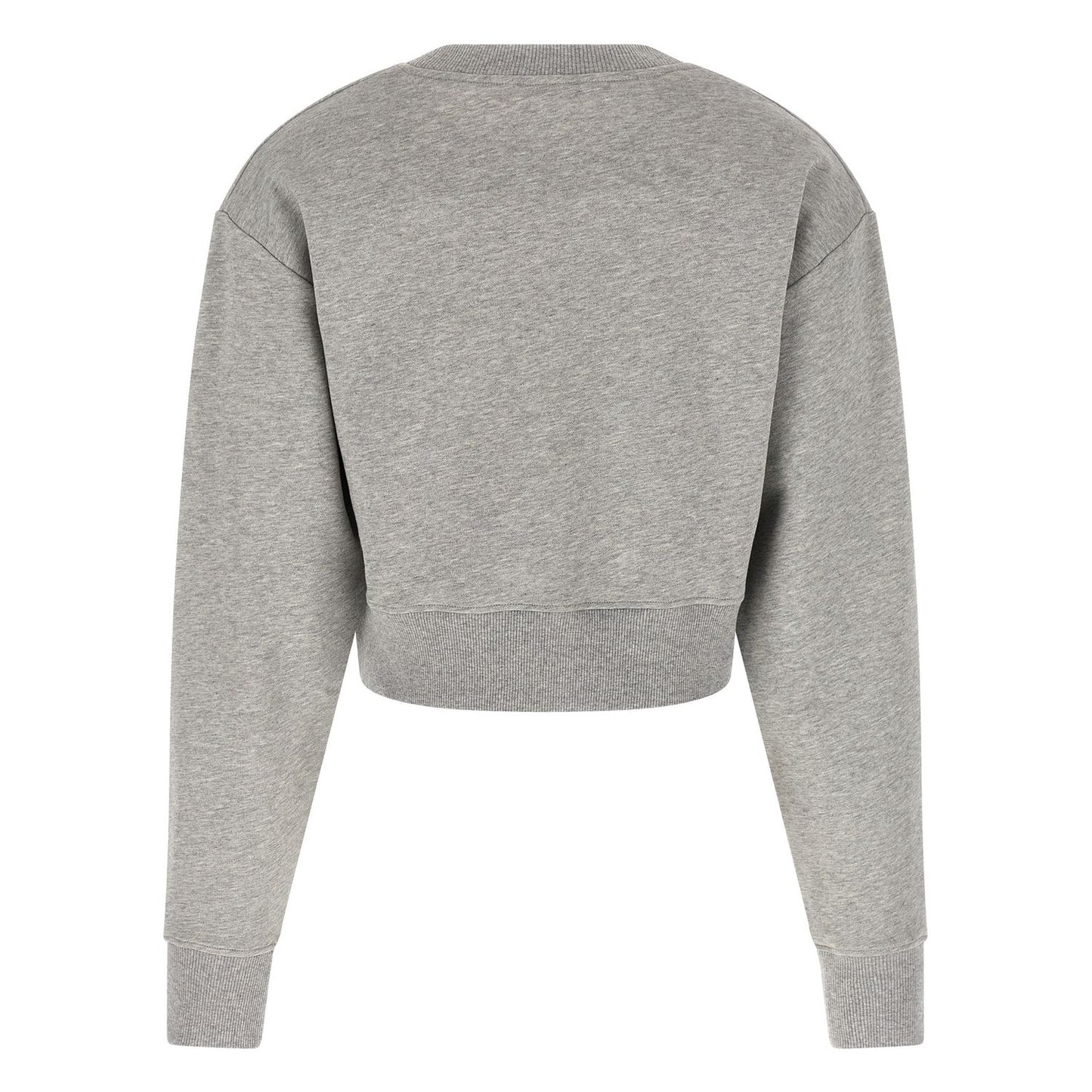 Balmain Gray Cotton Sweatshirt