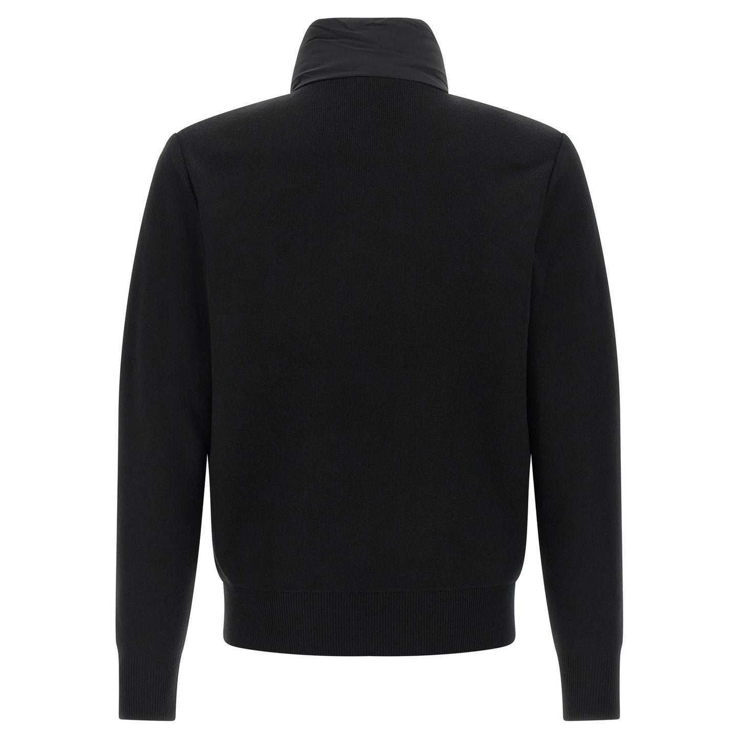 Mackage Blue Nylon Cardigan