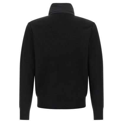 Mackage Blue Nylon Cardigan